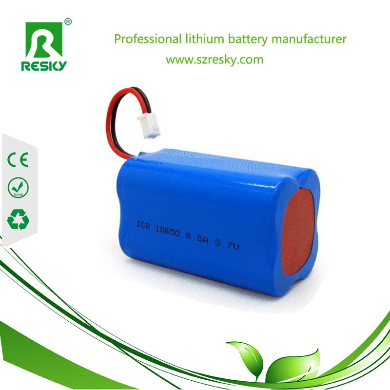 18650 rechargeable lithium battery pack