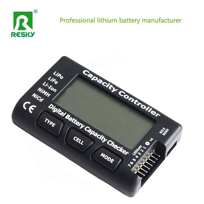thumbnail image 2 of CAMWAY Digital Battery Capacity Tester - RC Cellmeter 7 For LiPo LiFe NiMH Battery Checking 2 of 11