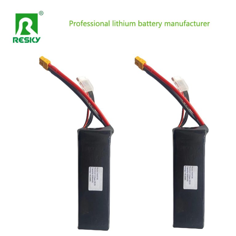 Lithium cell 753496 7.4v  2200mAh 35C rechargeable rc drone lithium battery pack