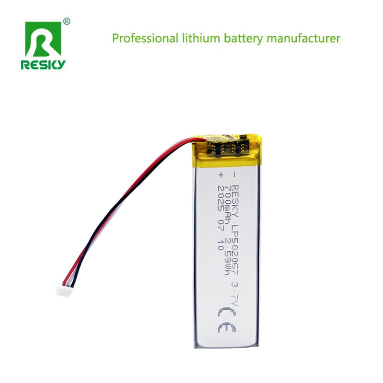 Rechargeable Lipo Battery 502067 3.7V 700mAh Lithium Cell For Handheld Beauty Devices